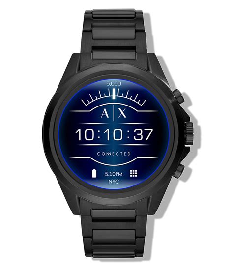 armani exchange smart watch men